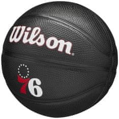 Wilson Lopty basketball čierna 3 Team Tribute Philadelphia 76ers Mini Ball