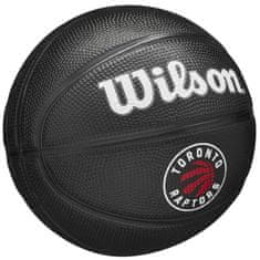 Wilson Lopty basketball čierna 3 Team Tribute Toronto Raptors Mini Ball