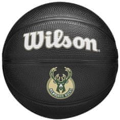 Wilson Lopty basketball čierna 3 Team Tribute Milwaukee Bucks Mini