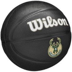 Wilson Lopty basketball čierna 3 Team Tribute Milwaukee Bucks Mini