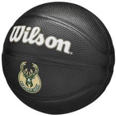 Wilson Lopty basketball čierna 3 Team Tribute Milwaukee Bucks Mini