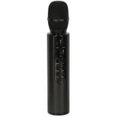 KIK  KX3382 Karaoke Bluetooth mikrofón, 2000mAh čierny