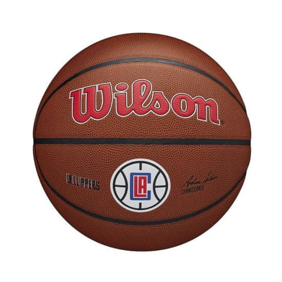 Wilson Lopty basketball hnedá 7 Team Alliance Los Angeles Clippers