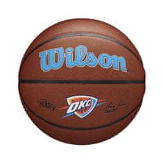 Wilson Lopty basketball hnedá 7 Team Alliance Oklahoma City Thunder