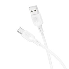 Borofone Dátový kábel BX113 Lenny - USB na typ C - 3A 1 meter biely