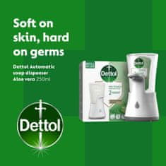 Dettol Bezdotykový dávkovač mydla Aloe Vera 250 ml