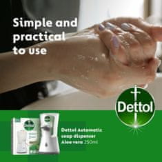 Dettol Bezdotykový dávkovač mydla Aloe Vera 250 ml