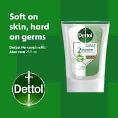 Dettol Náplň do bezdotyokvého dávkovača Jemná Aloe Vera 250 ml 4+1