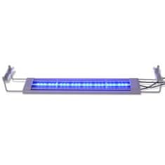 Vidaxl Akváriová LED lampa 50-60 cm, hliník, IP67