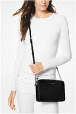 Michael Kors Dámska kožená crossbody kabelka 35F8STTC9L BLACK