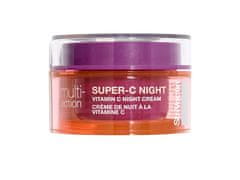 Nočný vyhladzujúci krém Multi-Action Super-C Night (Vitamín C Night Cream) 50 ml