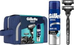 Gillette Darčeková sada na holenie Mach3 Charcoal