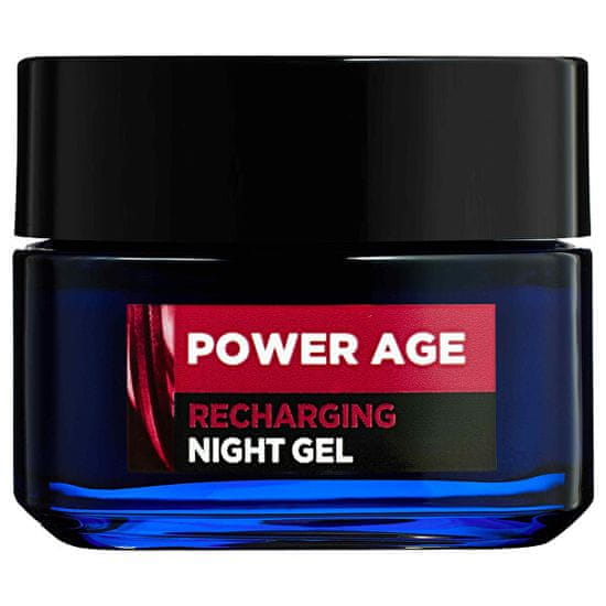 Loreal Paris Nočný pleťový gél Men Expert Power Age (Recharging Night Gél) 50 ml