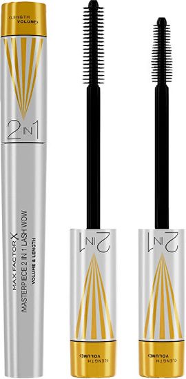 Max Factor Objemová a predlžujúca riasenka Masterpiece 2 in 1 Lash Wow (Mascara) 5 ml