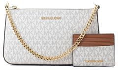 Michael Kors Dámska crossbody kabelka 35H1GGZD6B Vanilla