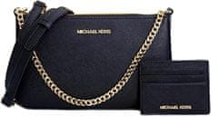 Michael Kors Dámska kožená crossbody kabelka 35S2GGZD6L Black