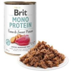 Brit Konzerva Mono Protein tuniak s batátmi 400g