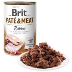 Brit Konzerva Paté & Meat králik 400g