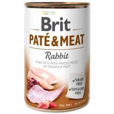 Brit Konzerva Paté & Meat králik 400g