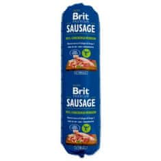 Brit Saláma Sausage kura a zverina 800g