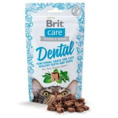 Brit Pochúťka Care Cat Snack Dental 50g