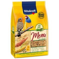 Vitakraft Krmivo Vital Menu drobný exot 500g