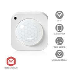 Nedis ZBSM20WT - SmartLife pohybový senzor| Zigbee 3.0 | Napájanie z batérie az USB | Rozsah detektora: 7 m | Biela