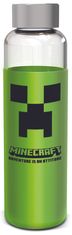 Sklenená fľaša s návlekom - Minecraft 585 ml