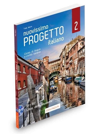 Nuovissimo Progetto italiano 2/B1-B2 Libro dello študente + DVD Video