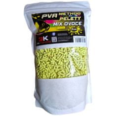 DK FISHING PVA method color ovocie 1kg