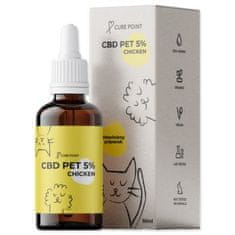 Olej CBD PET 5% kura 10ml