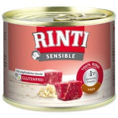 RINTI Konzerva Sensible Adult hovädzie a ryža 185g