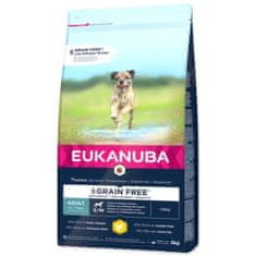 Eukanuba Krmivo Adult Small & Medium Grain Free Chicken 3kg