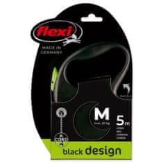 Flexi Vodítko Black Design lanko M zelené 5m