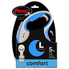 Flexi Vodítko New Comfort páska L modré 5m