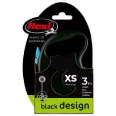 Flexi Vodítko Black Design lanko XS modré 3m