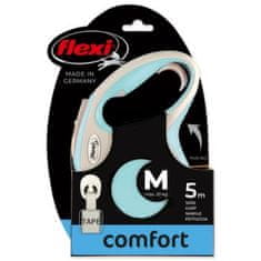 Flexi Vodítko New Comfort páska M svetlo modré 5m