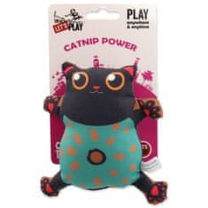 Hračka Let´s Play mačka s catnip 5, 14cm