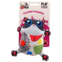 Hračka Let´s Play mačka s catnip 3, 14cm