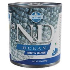 N&D Konzerva Dog Ocean Trout & Salmon 285g