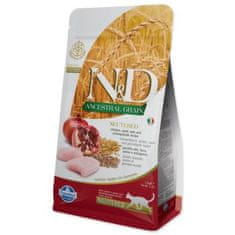 N&D Krmivo Cat Neutered Ancestral Grain Chicken & Pomegranate 1,5kg