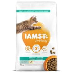 IAMS Krmivo Cat Adult/Senior Weight Control/Sterilized Chicken 10kg