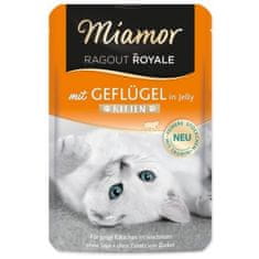 Miamor Kapsička Ragout Royale Kitten hydina v želé 100g