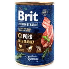 Brit Konzerva Premium by Nature bravčové s priedušnicou 400g