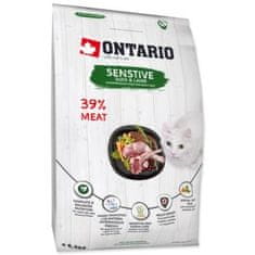 Ontario Krmivo Cat Sensitive/Derma 6,5kg