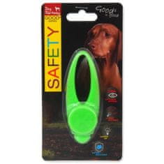 Dog Fantasy Prívesok LED silikón zelený 8cm