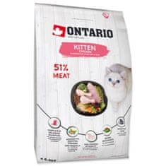 Ontario Krmivo Kitten Chicken 6,5 kg