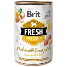 Brit Konzerva Fresh kura s batátmi 400g