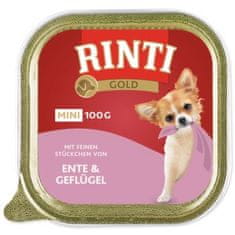 RINTI Vanička Gold Adult Mini kačica a hydina 100g