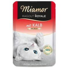 Miamor Vrecko Ragout Royale Adult teľacie v želé 100g